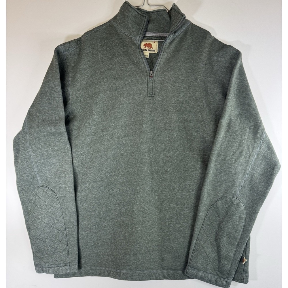 dakota‎ grizzly Quarter Zip Pullover Size Large Green